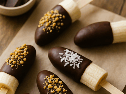 chocolate covered bananas