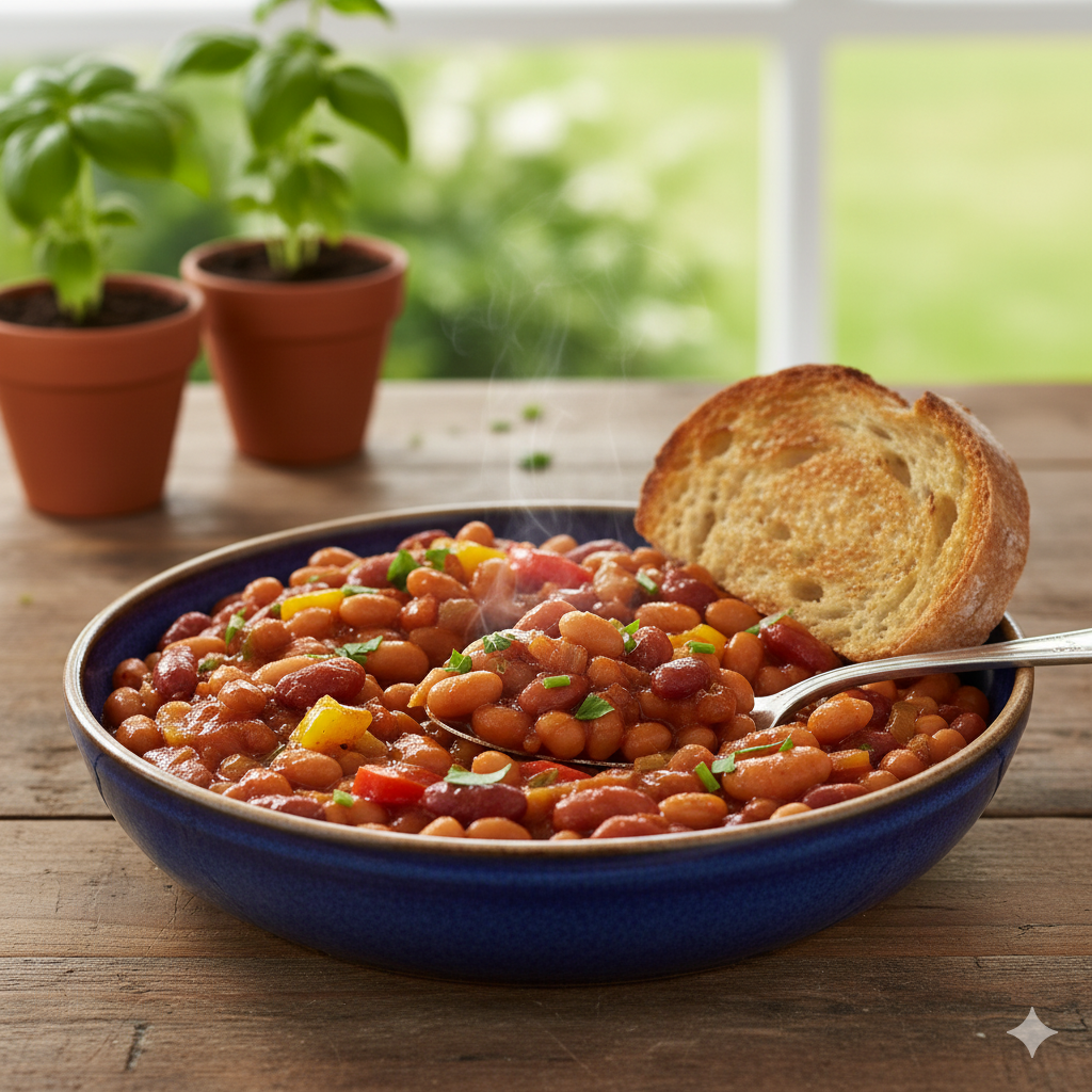 smokey baked beans