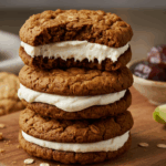 plant based oatmeal cookie pie